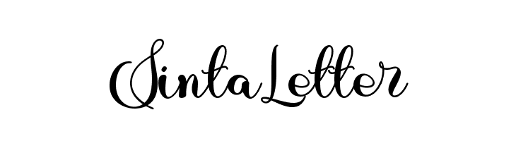 Sinta Letter  Free Fonts Download