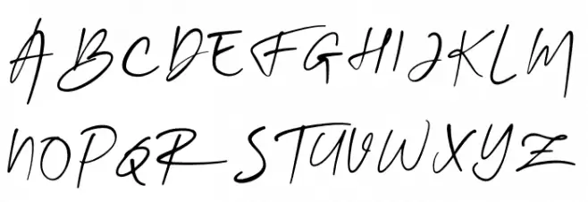 Sinta Mellia Schriftart Groß