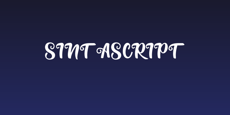 SintaScript Social Header