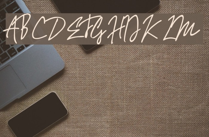 Sinteria Font examples