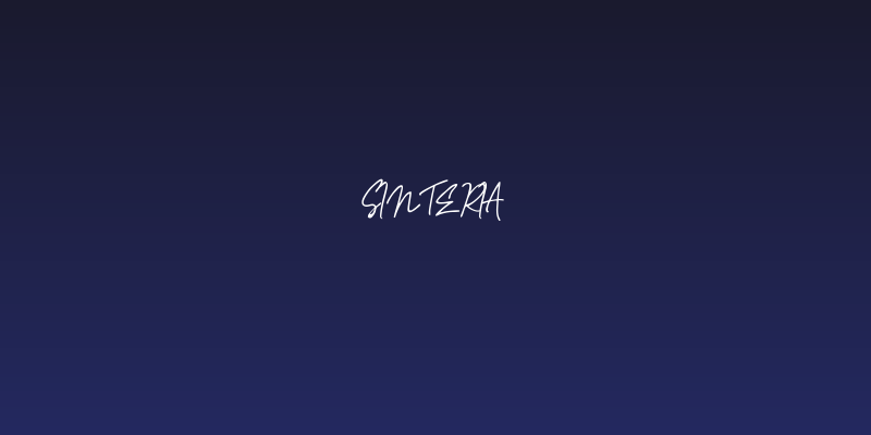 Sinteria Social Header
