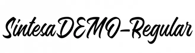 SintesaDEMO-Regular  تنزيل الخطوط