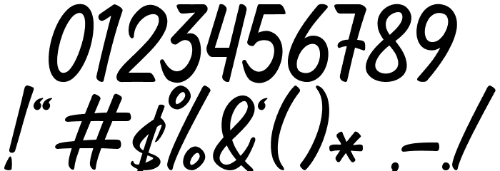 SintesaDEMO-Regular Font OTHER CHARS