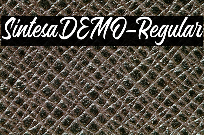 SintesaDEMO-Regular Example 2