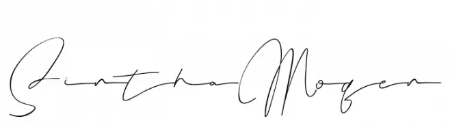 Sintha Moqen  Frei Schriftart Herunterladen