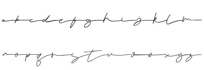 Sintha Moqen Font LOWERCASE