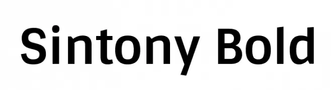 Sintony Bold  Descarca Fonturi Gratis