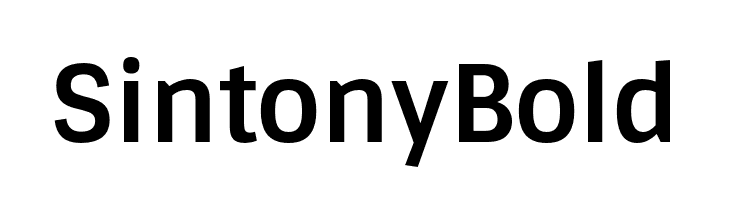 Sintony Bold  免费字体下载