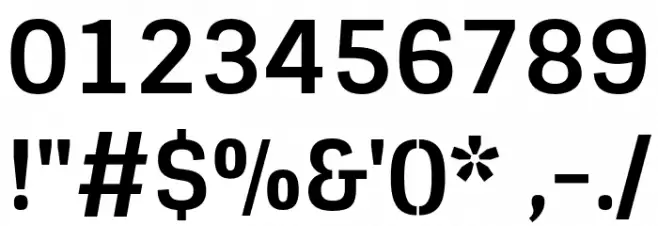 Sintony Bold Font OTHER CHARS