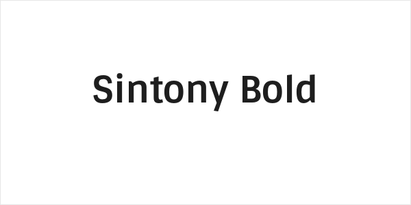 Sintony Bold Logo