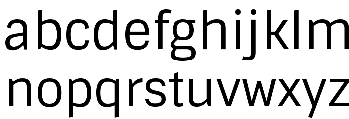 Sintony Font LOWERCASE