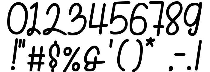 Sinttesy Demo Font OTHER CHARS