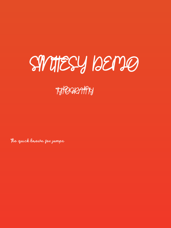 Sinttesy Demo Poster