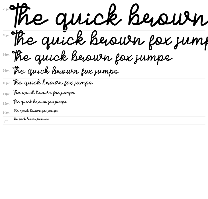 Sinttesy Monoline Font Waterfall