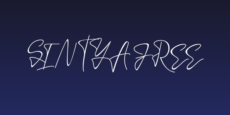 Sintya FREE Social Header