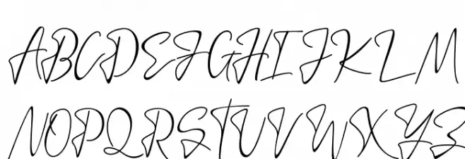 SintyaFREE Schriftart Groß