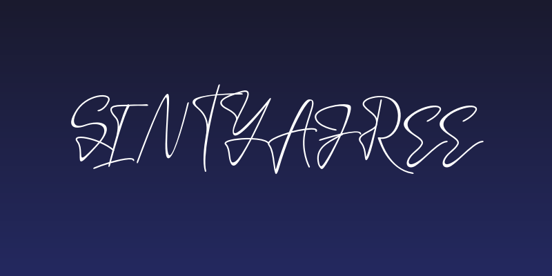 SintyaFREE Social Header