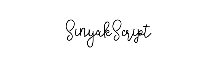 SinyakScript  font caratteri gratis