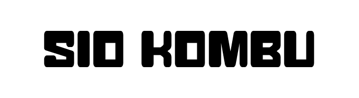 Sio Kombu  Скачать бесплатные шрифты