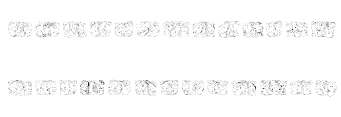 Sipirit of Montezuma Four Font LOWERCASE