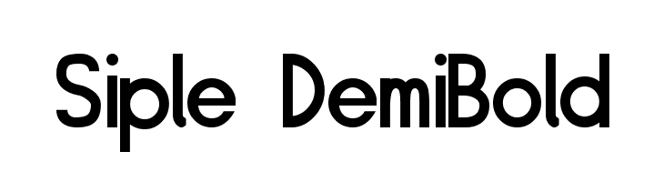 Siple DemiBold Font