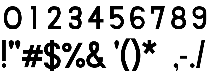 Siple DemiBold Font OTHER CHARS