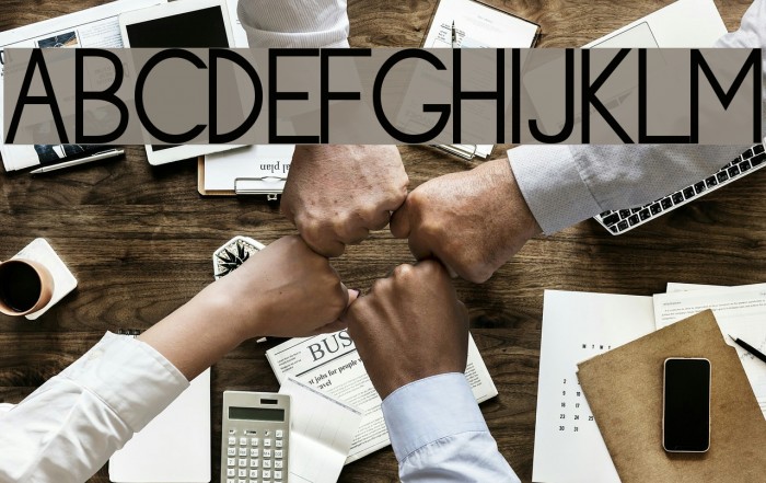 Siple Light Font examples
