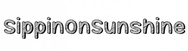 Sippin On Sunshine  Descarca Fonturi Gratis