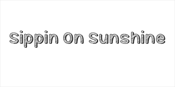 Sippin On Sunshine Logo