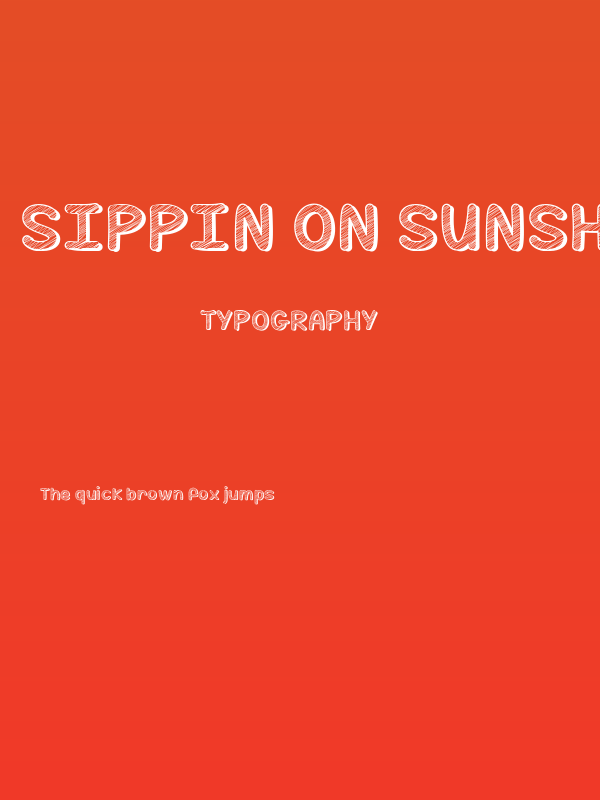 Sippin On Sunshine Poster