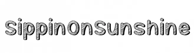 SippinOnSunshine  नि: शुल्क फ़ॉन्ट्स डाउनलोड