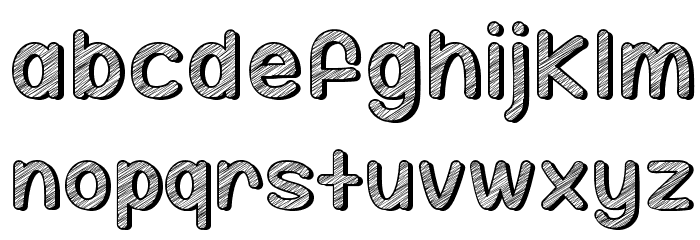 SippinOnSunshine Font LOWERCASE