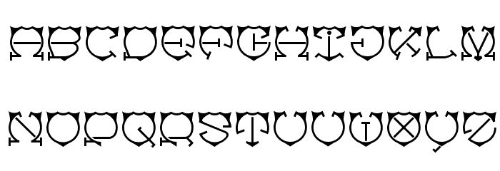 Sir Fig Gothick Font LOWERCASE