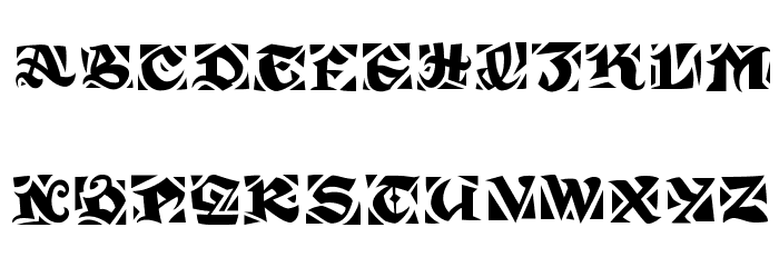 Sir Guppy Font LOWERCASE
