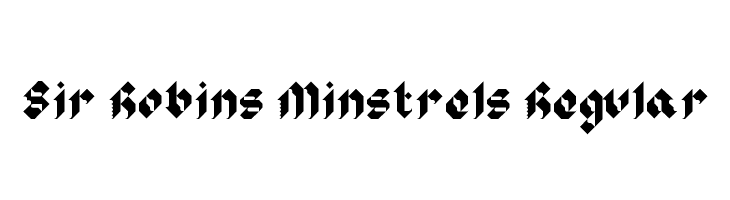 Sir Robin's Minstrels Regular  नि: शुल्क फ़ॉन्ट्स डाउनलोड