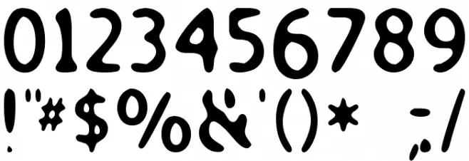 Sir Smoothy Font OTHER CHARS