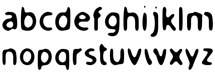 Sir Smoothy Font LOWERCASE