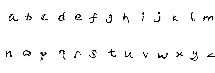Sir Talks A Lot Font LOWERCASE