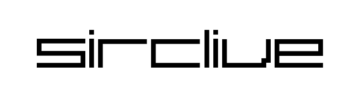 SirClive  font caratteri gratis