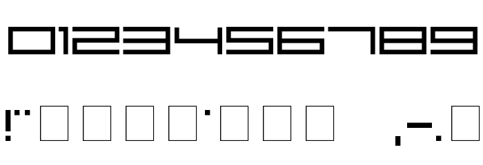SirClive Font OTHER CHARS