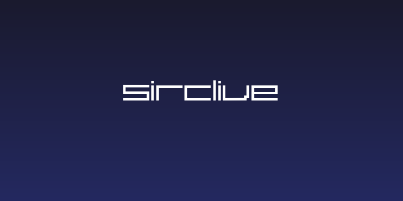SirClive Social Header