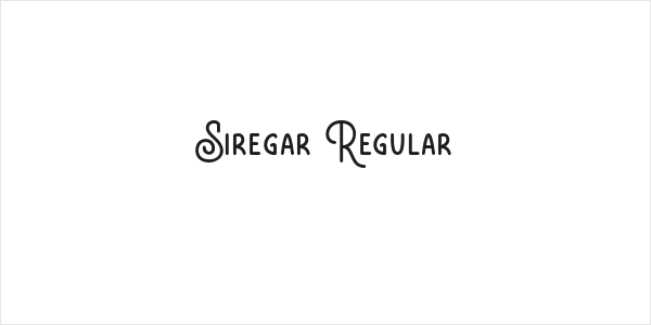 Siregar Regular Logo