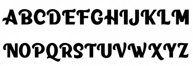 SirensDEMO 字体 大写