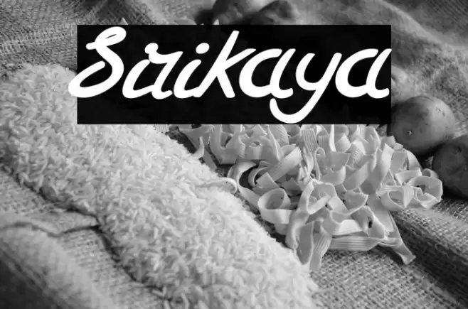 Sirikaya Font examples