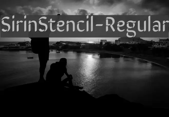 SirinStencil-Regular Font examples