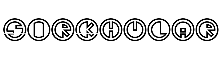 Sirkhular Font