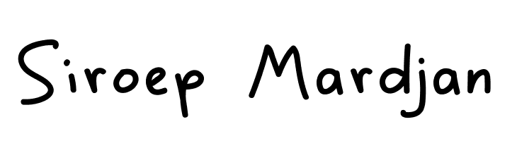 Siroep Mardjan  Descarca Fonturi Gratis