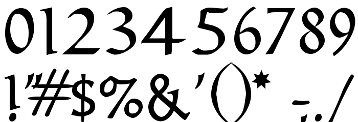 Sirona Font OTHER CHARS