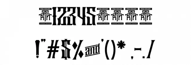 Sirugino-Clean Font OTHER CHARS