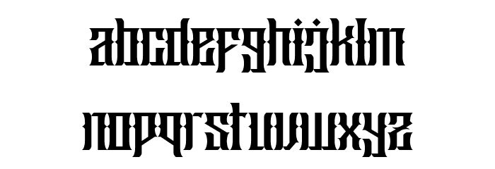 Sirugino-Clean Font LOWERCASE